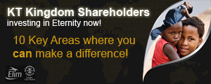 KT Kingdom Shareholders - investing in Eternity now!